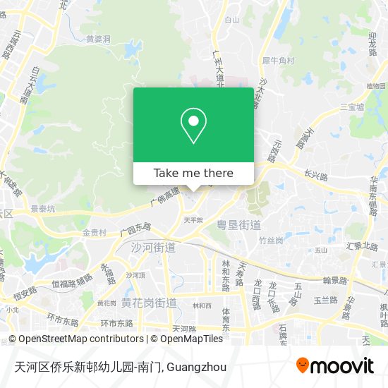 天河区侨乐新邨幼儿园-南门 map