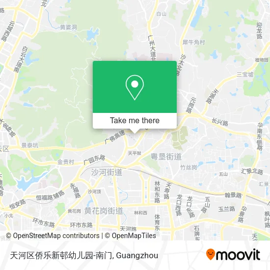 天河区侨乐新邨幼儿园-南门 map