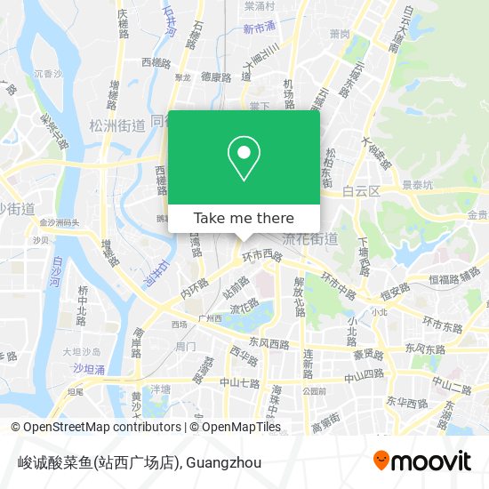 峻诚酸菜鱼(站西广场店) map