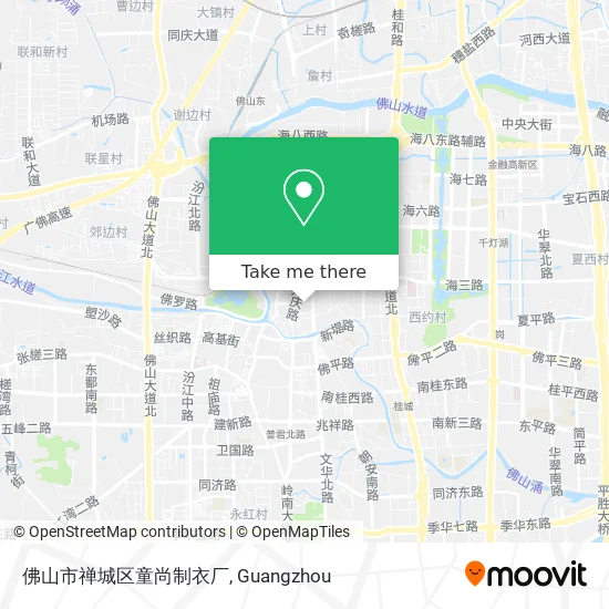 佛山市禅城区童尚制衣厂 map