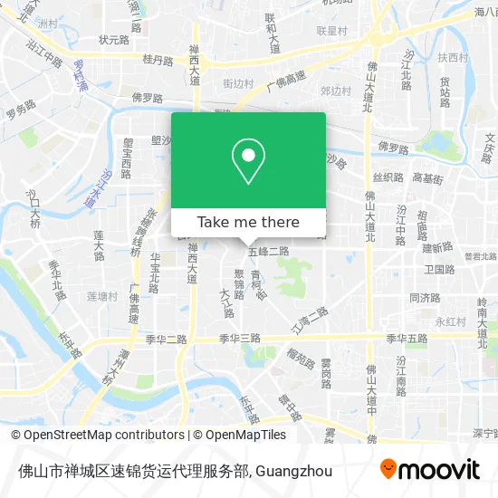 佛山市禅城区速锦货运代理服务部 map