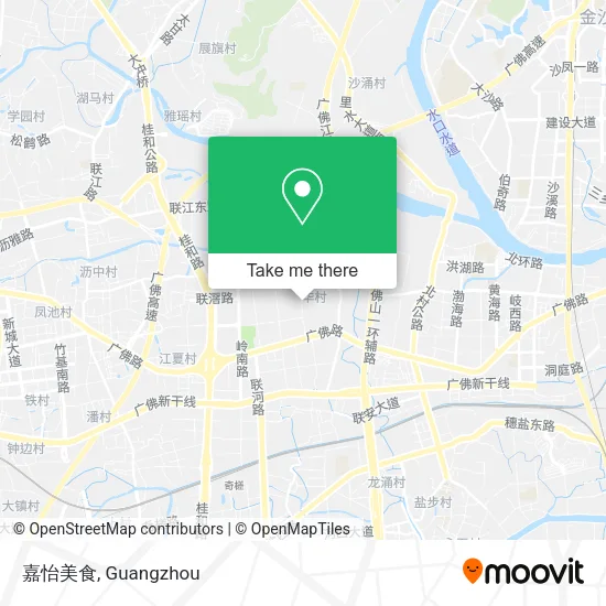嘉怡美食 map