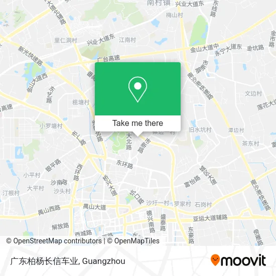 广东柏杨长信车业 map