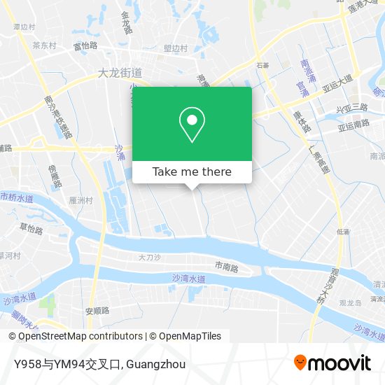 Y958与YM94交叉口 map