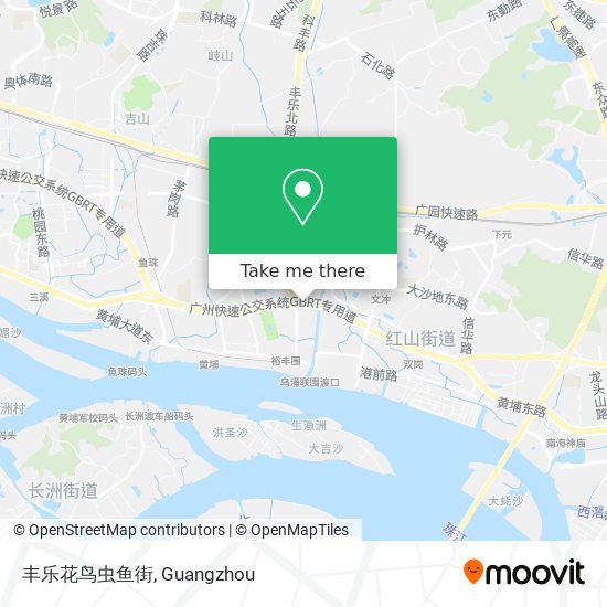丰乐花鸟虫鱼街 map