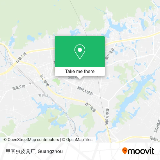 甲客虫皮具厂 map