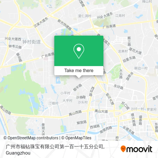 广州市福钻珠宝有限公司第一百一十五分公司 map