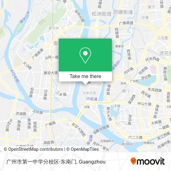 广州市第一中学分校区-东南门 map