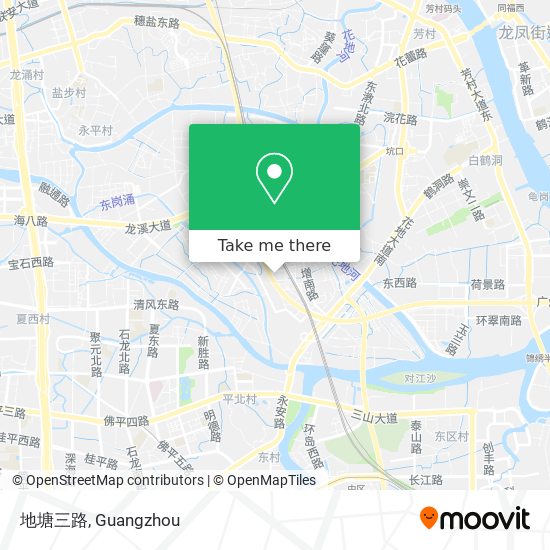 地塘三路 map