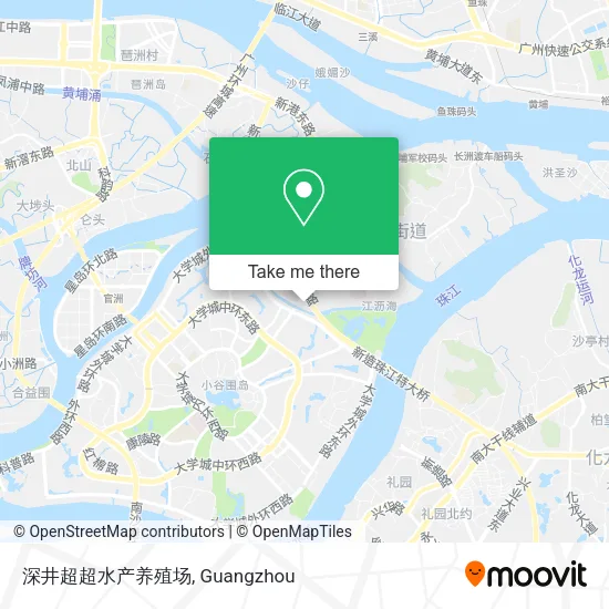 深井超超水产养殖场 map