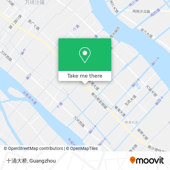 十涌大桥 map