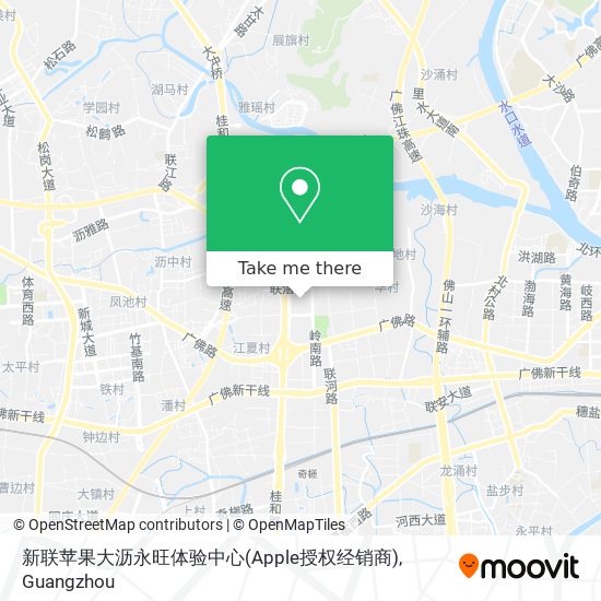 新联苹果大沥永旺体验中心(Apple授权经销商) map