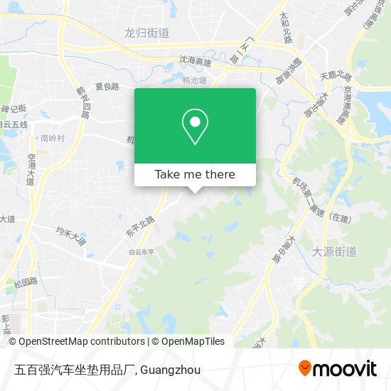 五百强汽车坐垫用品厂 map