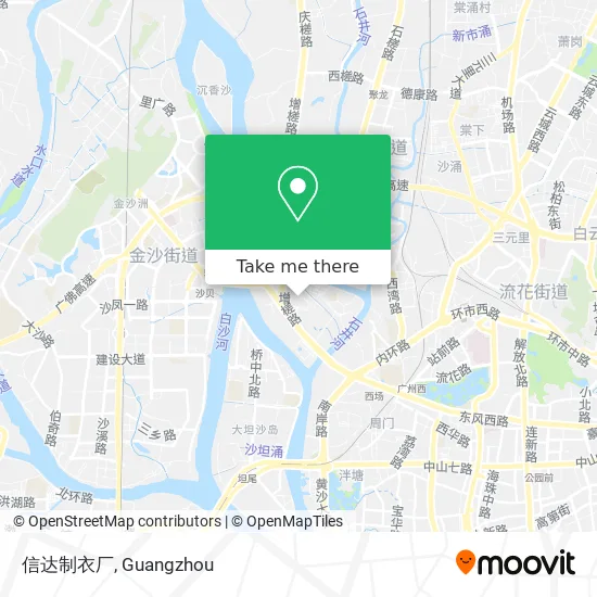 信达制衣厂 map