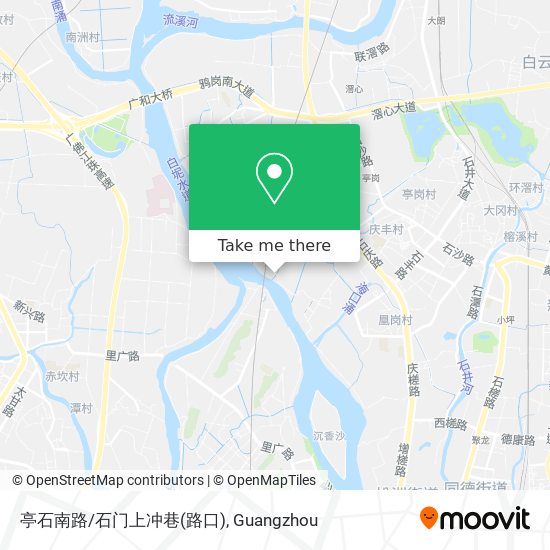 亭石南路/石门上冲巷(路口) map