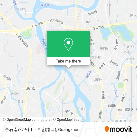 亭石南路/石门上冲巷(路口) map