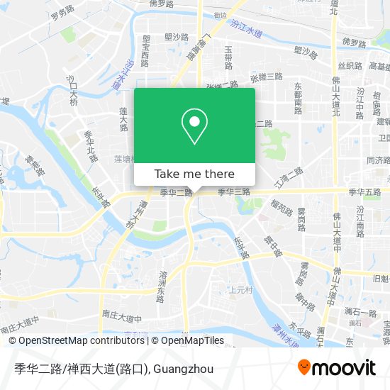 季华二路/禅西大道(路口) map