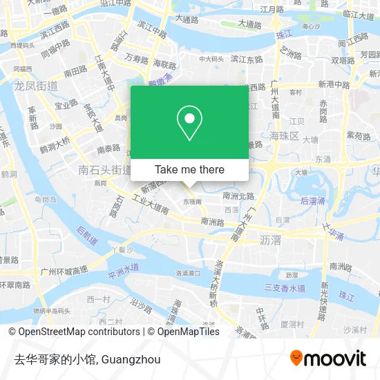 去华哥家的小馆 map