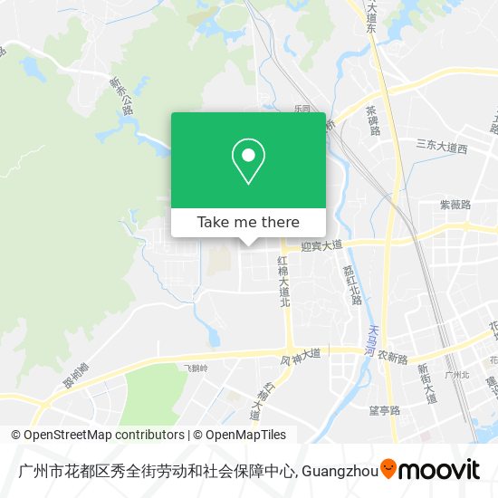广州市花都区秀全街劳动和社会保障中心 map