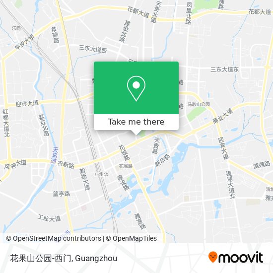 花果山公园-西门 map