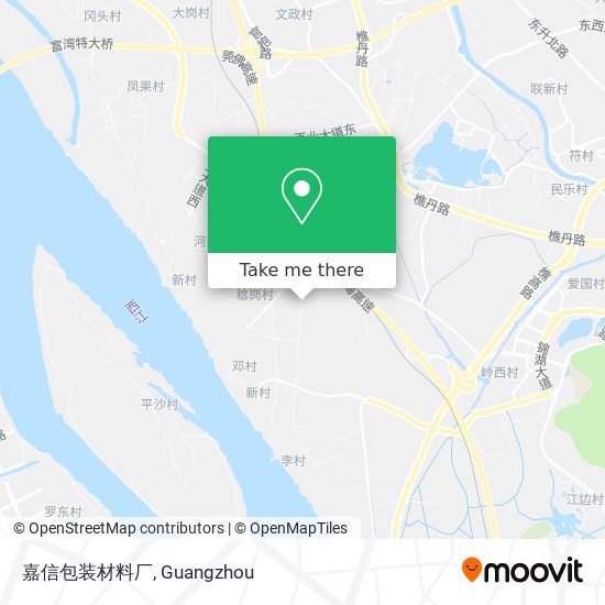 嘉信包装材料厂 map