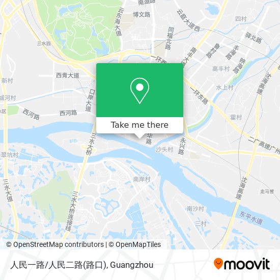 人民一路/人民二路(路口) map