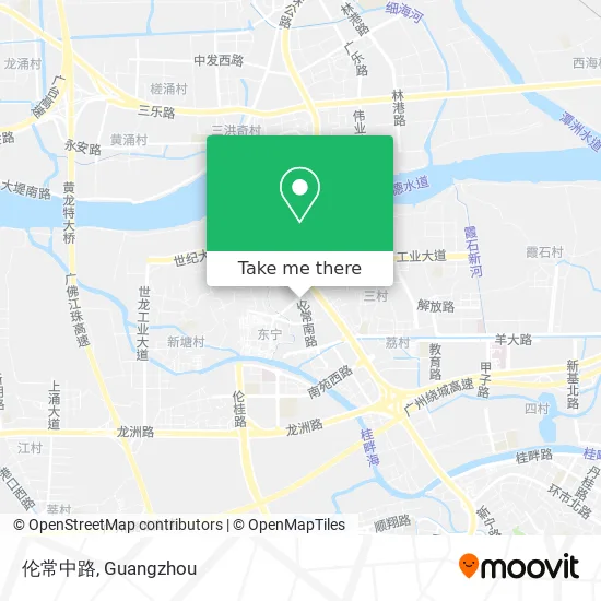 伦常中路 map