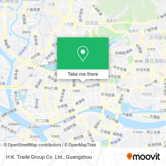 H.K. Trade Group Co. Ltd. map