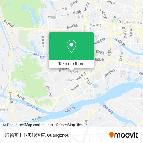 顺德哥卜卜贝沙湾店 map