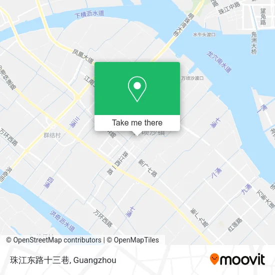 珠江东路十三巷 map