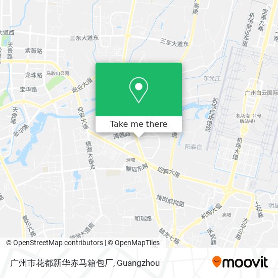 广州市花都新华赤马箱包厂 map