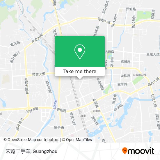 宏愿二手车 map