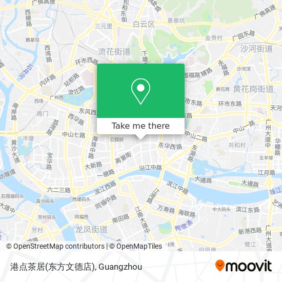 港点茶居(东方文德店) map