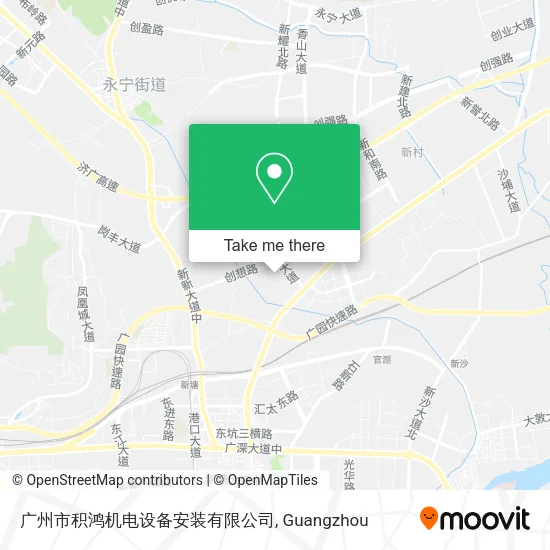 广州市积鸿机电设备安装有限公司 map