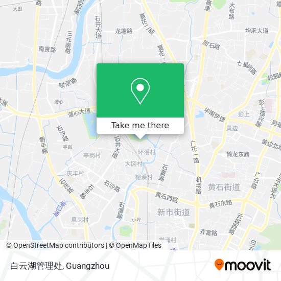 白云湖管理处 map
