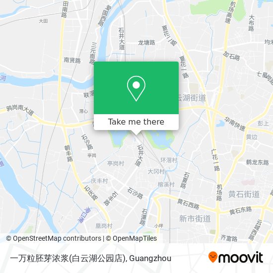 一万粒胚芽浓浆(白云湖公园店) map