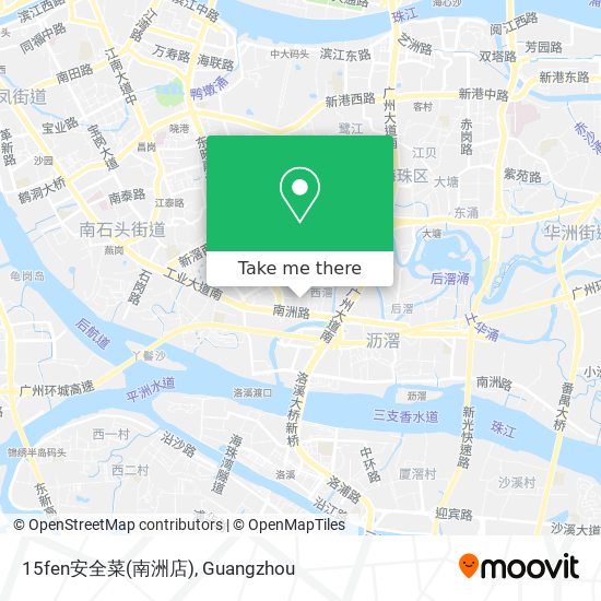 15fen安全菜(南洲店) map