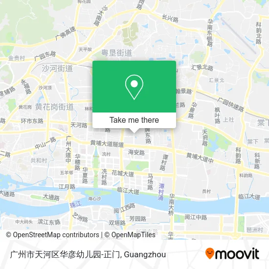 广州市天河区华彦幼儿园-正门 map