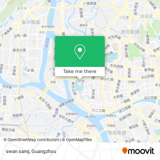swan sanq map