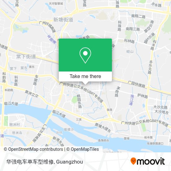 华强电车单车型维修 map