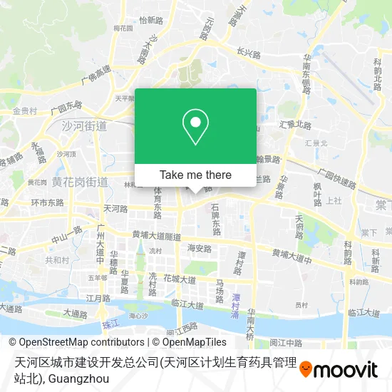 天河区城市建设开发总公司(天河区计划生育药具管理站北) map