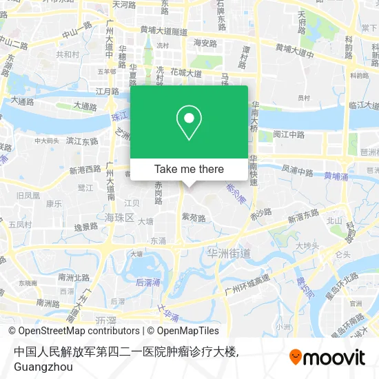 中国人民解放军第四二一医院肿瘤诊疗大楼 map