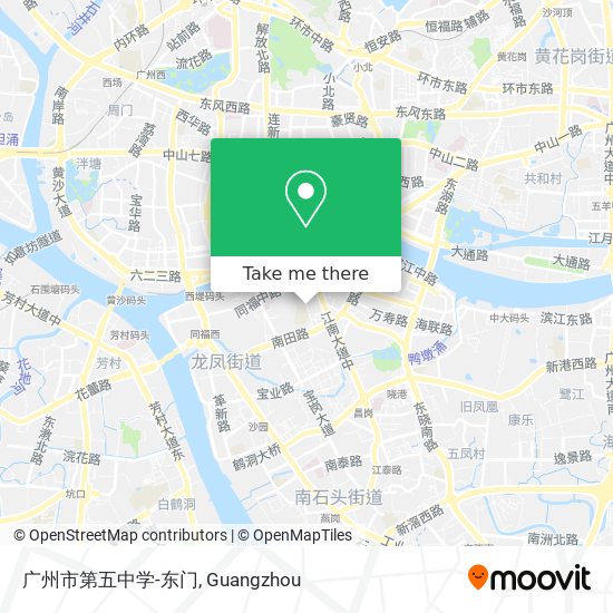 广州市第五中学-东门 map