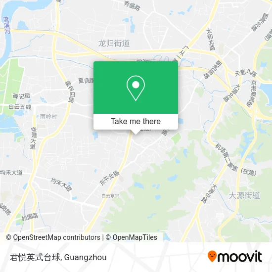 君悦英式台球 map