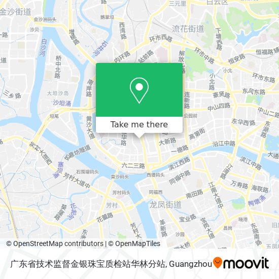 广东省技术监督金银珠宝质检站华林分站 map