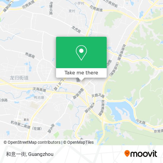 和意一街 map