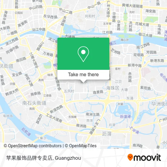 苹果服饰品牌专卖店 map