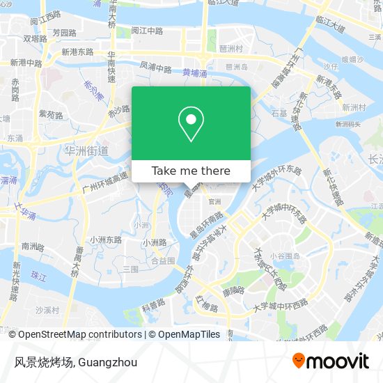 风景烧烤场 map