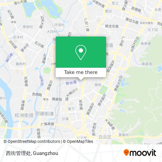西街管理处 map