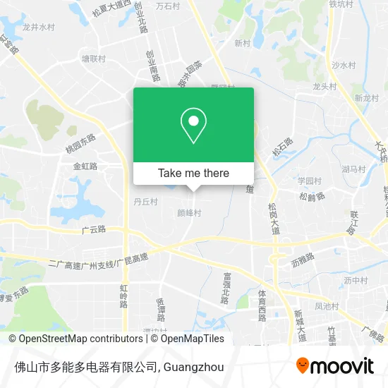 佛山市多能多电器有限公司 map